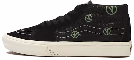 Vans Sk8-Mid ComfyCush 'Black Green' VN0A4UW14CU Vans Sk8-Mid ComfyCush 'Black Green' VN0A4UW14CU
