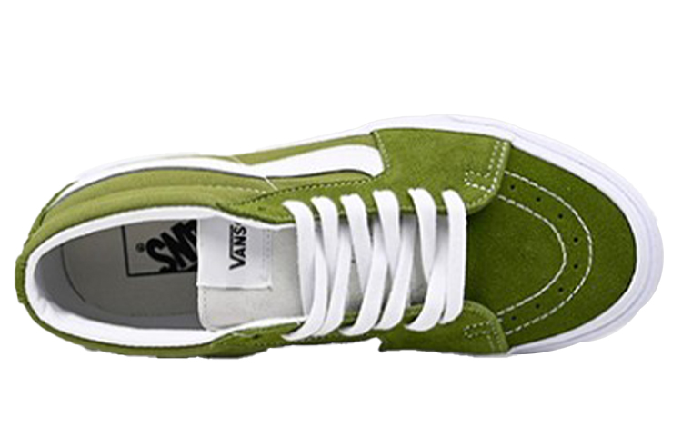 Purchase Vans SK8 MID 防滑耐磨 中筒 滑板鞋 男女同款 軍綠色