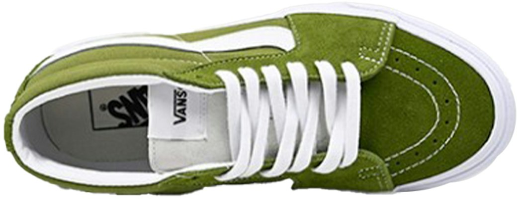 Vans SK8 MID 防滑耐磨 中筒 滑板鞋 男女同款 軍綠色 Purchase Vans SK8 MID 防滑耐磨 中筒 滑板鞋 男女同款 軍綠色
