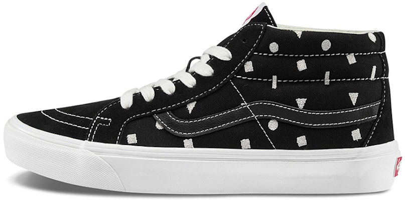 Vans OG SK8-Mid LX 黑色几何图案鞋 VN0A4BVCVZ7 Buy Vans OG SK8-Mid LX 黑色几何图案鞋 VN0A4BVCVZ7