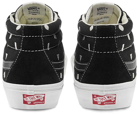 Vans OG SK8-Mid LX 黑色几何图案鞋 VN0A4BVCVZ7 Purchase Vans OG SK8-Mid LX 黑色几何图案鞋 VN0A4BVCVZ7