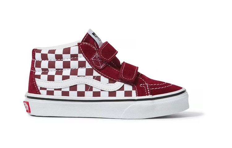 Order Vans Sk8 Pertengahan Merah/Putih VN00018T99G