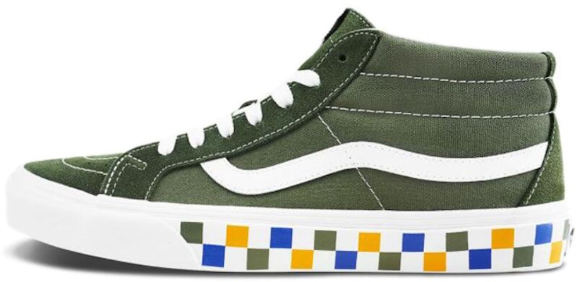 Vans Sk8-Mid Reissue Dark Green Unisex VN0A391F2BN Buy Vans Sk8-Mid Reissue Dark Green Unisex VN0A391F2BN