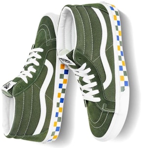 Vans SK8 MID Reissue 高筒 滑板鞋 男女皆適 墨綠色 Shop Vans SK8 MID Reissue 高筒 滑板鞋 男女皆適 墨綠色