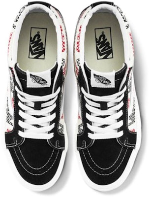 Vans SK8-Mid Reissue Hitam Putih VN0A391F2BQ Lookbook Vans SK8-Mid Reissue Hitam Putih VN0A391F2BQ