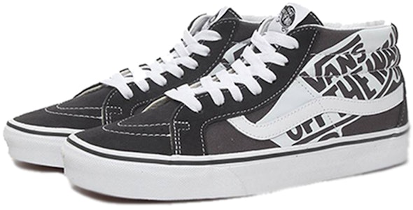 Vans SK8-Mid Reissue LOGO 'Hitam Putih' VN0A391FTY6 Order Vans SK8-Mid Reissue LOGO 'Hitam Putih' VN0A391FTY6
