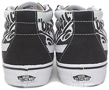 Vans SK8-Mid Reissue LOGO 'Hitam Putih' VN0A391FTY6 Shop Vans SK8-Mid Reissue LOGO 'Hitam Putih' VN0A391FTY6