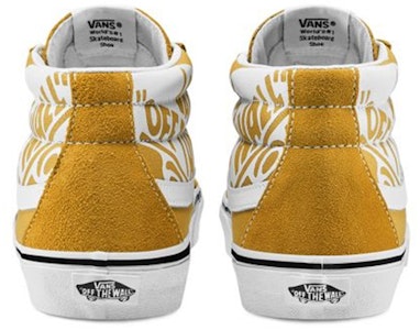 Vans SK8-Mid Reissue LOGO 'Amarillo Blanco' VN0A391FTY7 Shop Vans SK8-Mid Reissue LOGO 'Amarillo Blanco' VN0A391FTY7