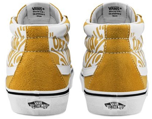Vans SK8-Mid Reissue LOGO 'Kuning Putih' VN0A391FTY7 Shop Vans SK8-Mid Reissue LOGO 'Kuning Putih' VN0A391FTY7