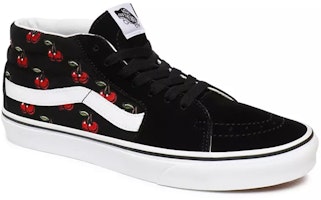 Vans Cherries Sk8-Mid Kasut Hitam VN0A3WM3L6M Lookbook Vans Cherries Sk8-Mid Kasut Hitam VN0A3WM3L6M