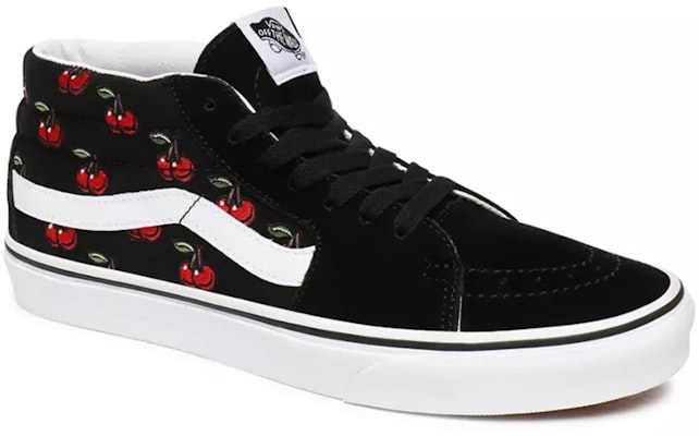 Vans Cherries Sk8-Mid Shoes Black VN0A3WM3L6M Lookbook Vans Cherries Sk8-Mid Shoes Black VN0A3WM3L6M