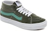Lookbook Vans Retro Sport Sk8-Mid 'Hijau Lichen Mendalam' VN0A3WM3VY0
