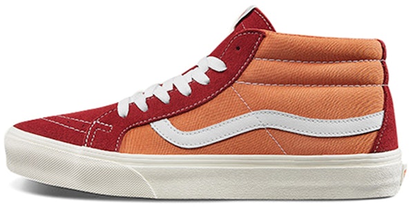 Kasut Vans Sk8-Mid Retro Mid-Top Skate Unisex Merah Jingga 'Orange Red'. VN0A391FTEV Buy Kasut Vans Sk8-Mid Retro Mid-Top Skate Unisex Merah Jingga 'Orange Red'. VN0A391FTEV