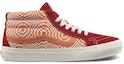 Order Kasut Vans Sk8-Mid Retro Mid-Top Skate Unisex Merah Jingga 'Orange Red'. VN0A391FTEV