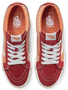 Kasut Vans Sk8-Mid Retro Mid-Top Skate Unisex Merah Jingga 'Orange Red'. VN0A391FTEV Shop Kasut Vans Sk8-Mid Retro Mid-Top Skate Unisex Merah Jingga 'Orange Red'. VN0A391FTEV