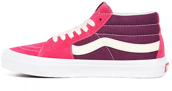 Vans 复古运动 SK8-Mid 中幫休閒板鞋 男女同款 粉紫 Buy Vans 复古运动 SK8-Mid 中幫休閒板鞋 男女同款 粉紫