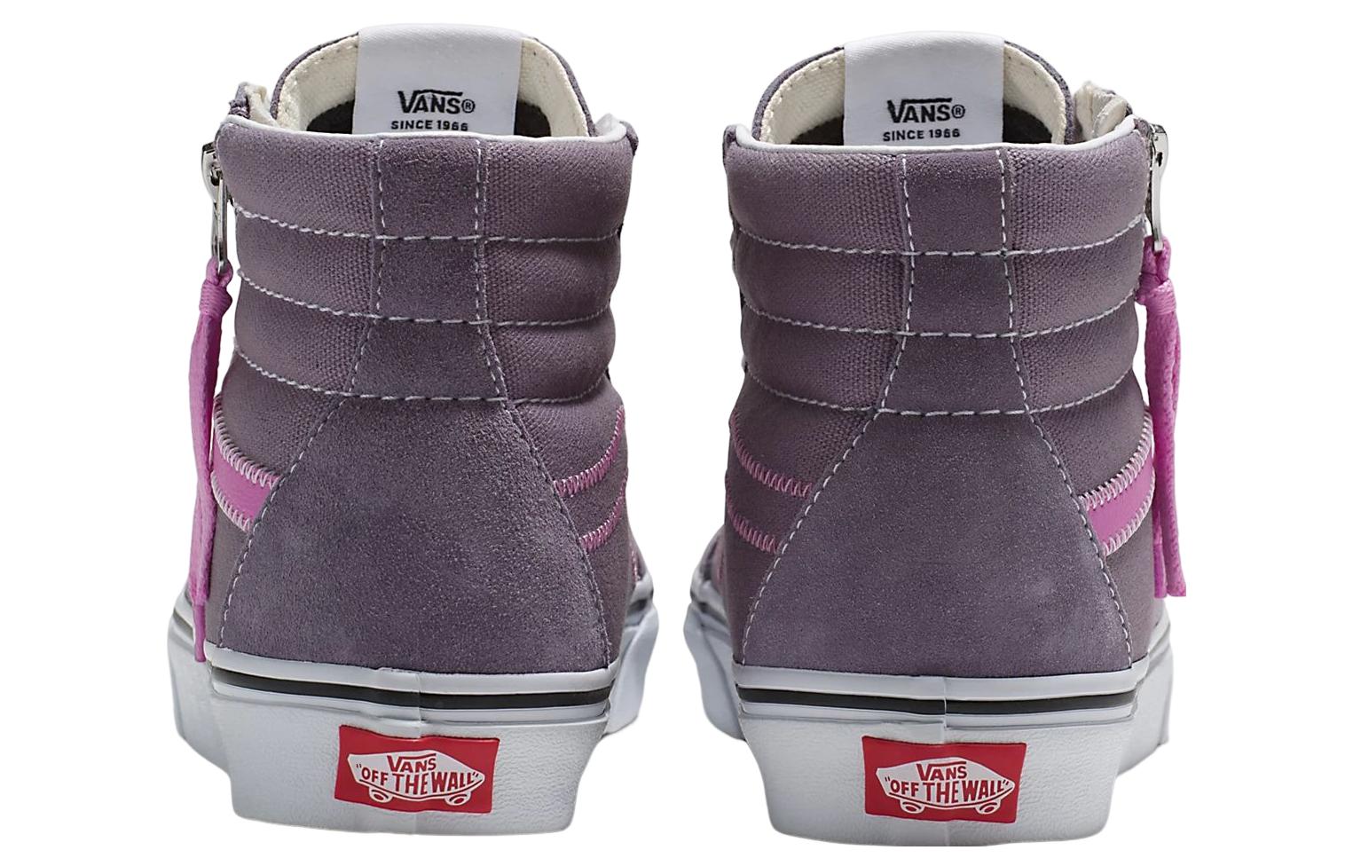 Vans Sk8Hi Reissue Side Zip 'Grey Pink' 圖 4
