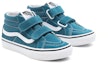 Lookbook Vans Sk8Mid- Edisi Semula Velcro Biru VN00018T9EM