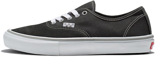 Vans Skate Authentic 'Abu Gelap Putih' VN0A5FC8DGW Buy Vans Skate Authentic 'Abu Gelap Putih' VN0A5FC8DGW