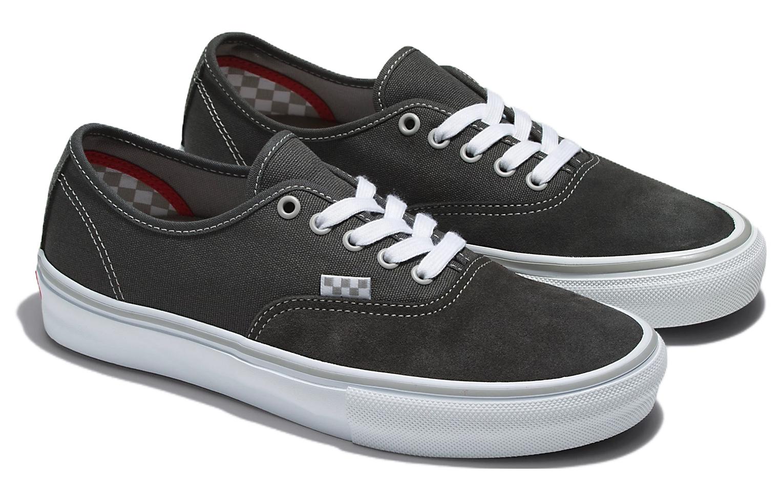 Order 반스 스케이트 어센틱 (다크그레이/화이트) VN0A5FC8DGW