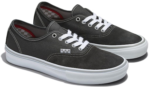 Vans Skate Authentic 'Abu Gelap Putih' VN0A5FC8DGW Order Vans Skate Authentic 'Abu Gelap Putih' VN0A5FC8DGW