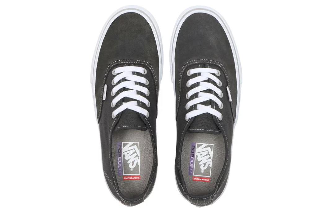 Lookbook 반스 스케이트 어센틱 (다크그레이/화이트) VN0A5FC8DGW