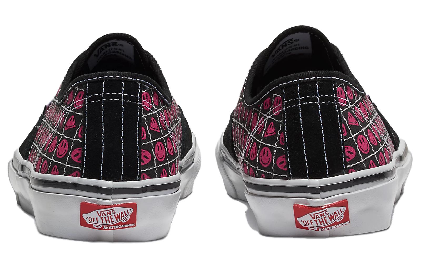 Lookbook Vans Skate Authentic Y2K 減震耐磨 低筒 滑板鞋 男女同款 黑紅