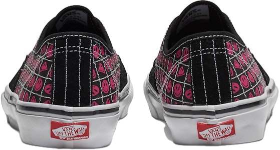 Vans Skate Authentic Y2K 減震耐磨 低筒 滑板鞋 男女同款 黑紅 Lookbook Vans Skate Authentic Y2K 減震耐磨 低筒 滑板鞋 男女同款 黑紅