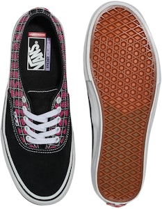 Vans Skate Authentic Y2K 減震耐磨 低筒 滑板鞋 男女同款 黑紅 Shop Vans Skate Authentic Y2K 減震耐磨 低筒 滑板鞋 男女同款 黑紅