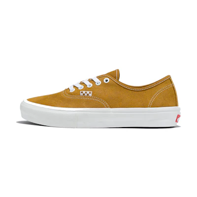 Vans Skate Authentic Leather 'Brown White'