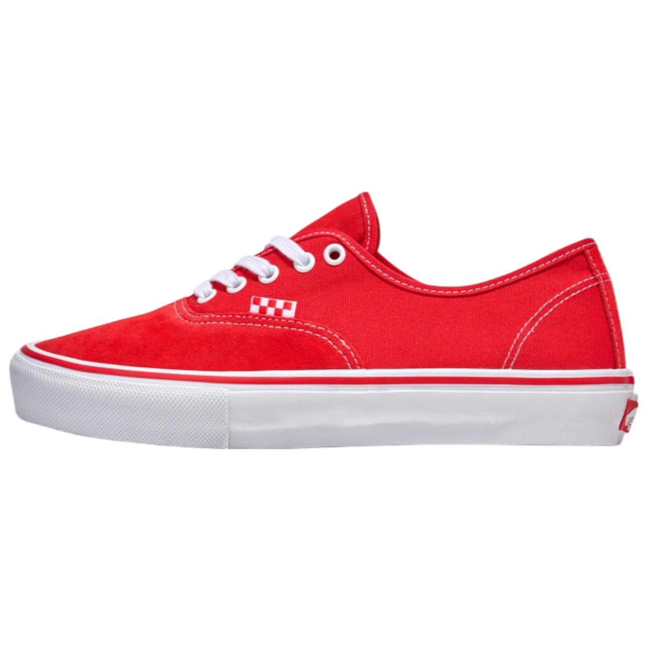 Vans Skate Authentic Red Classic Low-Top Skate Shoes . VN0A2Z2ZRED