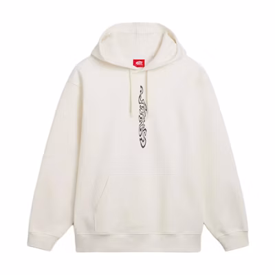 Vans SKATE BLURB Patchwork Design Loose Fit Hoodie White VN000JD3FS8