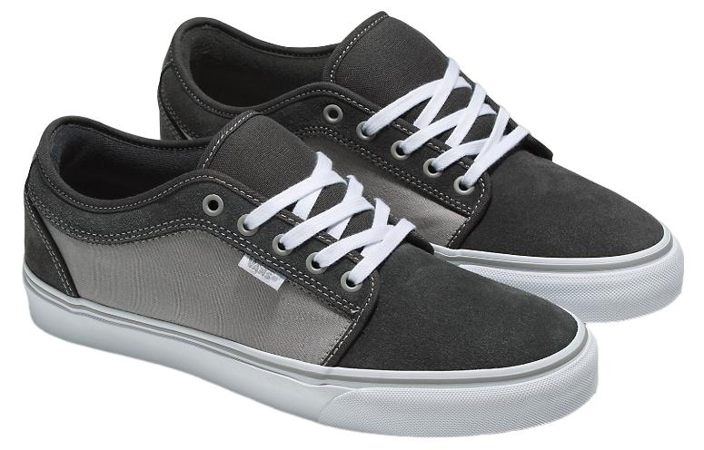 Order ヴァンズ スケート チャッカ ロー (黒/灰) VN0A4BX4DGW