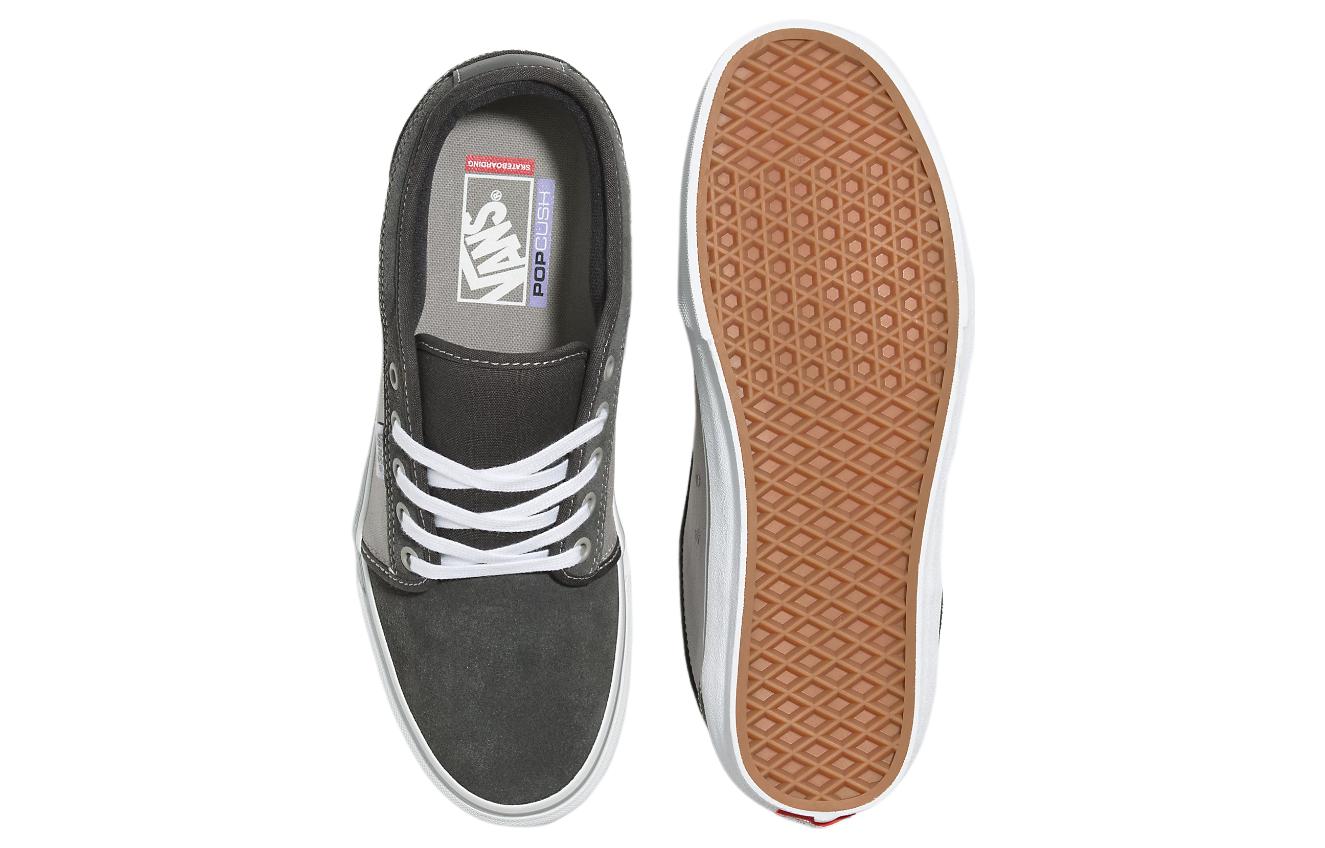 Shop ヴァンズ スケート チャッカ ロー (黒/灰) VN0A4BX4DGW