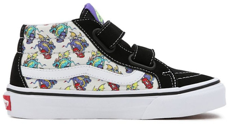 Vans Skate Naga Sk8-Mid Velcro Edisi Semula 'Hitam Putih' VN0A38HHARH Order Vans Skate Naga Sk8-Mid Velcro Edisi Semula 'Hitam Putih' VN0A38HHARH