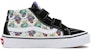 Vans Skate Naga Sk8-Mid Velcro Edisi Semula 'Hitam Putih' VN0A38HHARH