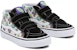 Vans Skate Naga Sk8-Mid Velcro Edisi Semula 'Hitam Putih' VN0A38HHARH