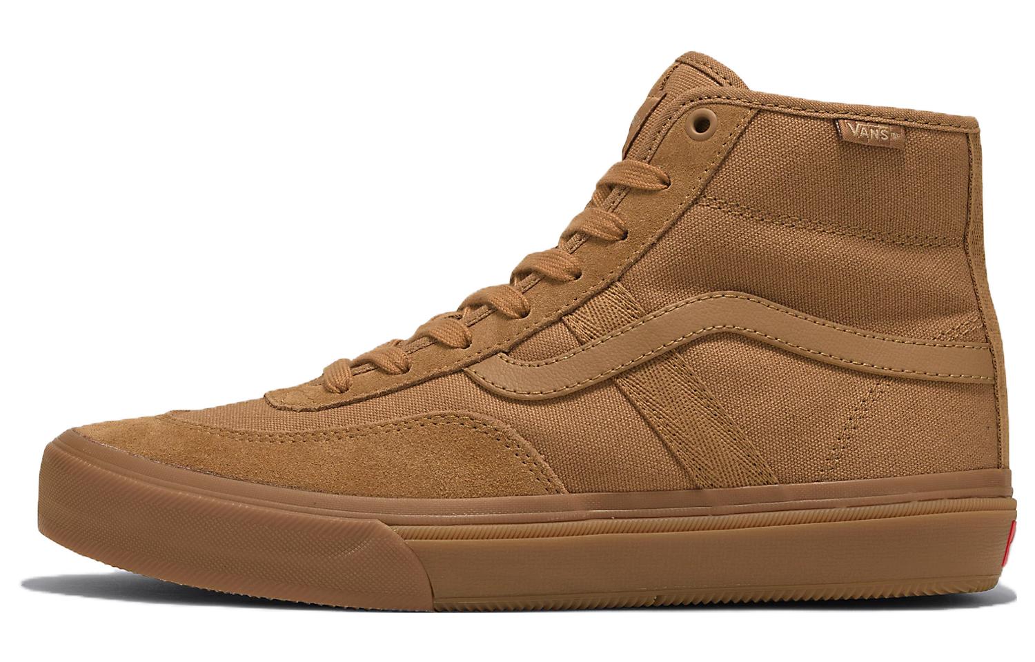 Buy ヴァンズ クロケットハイ "ブラウンガム" VN0A5JIGB7G