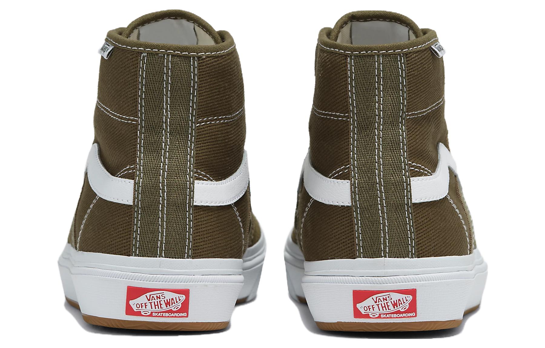 Lookbook バンズ ギルバート クロケット プロ (オリーブグリーン) VN0A5JIGDOL