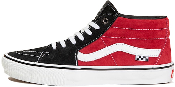 ヴァンズ スケート グロッソ Mid 黒/赤 VN0A5FCG458 Buy ヴァンズ スケート グロッソ Mid 黒/赤 VN0A5FCG458