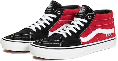 Vans Skate Grosso Mid 'Negro Rojo' VN0A5FCG458 Order Vans Skate Grosso Mid 'Negro Rojo' VN0A5FCG458