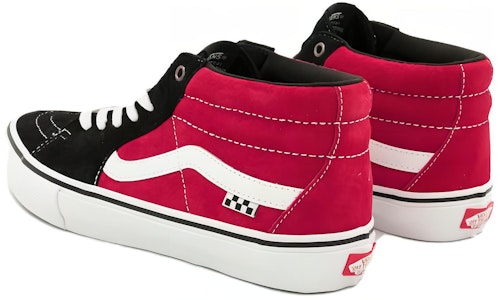 ヴァンズ スケート グロッソ Mid 黒/赤 VN0A5FCG458 Lookbook ヴァンズ スケート グロッソ Mid 黒/赤 VN0A5FCG458