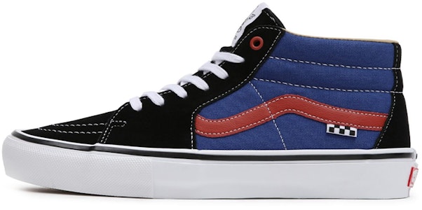 Vans 滑板鞋 Grosso 中筒款 藍黑棕色 Buy Vans 滑板鞋 Grosso 中筒款 藍黑棕色