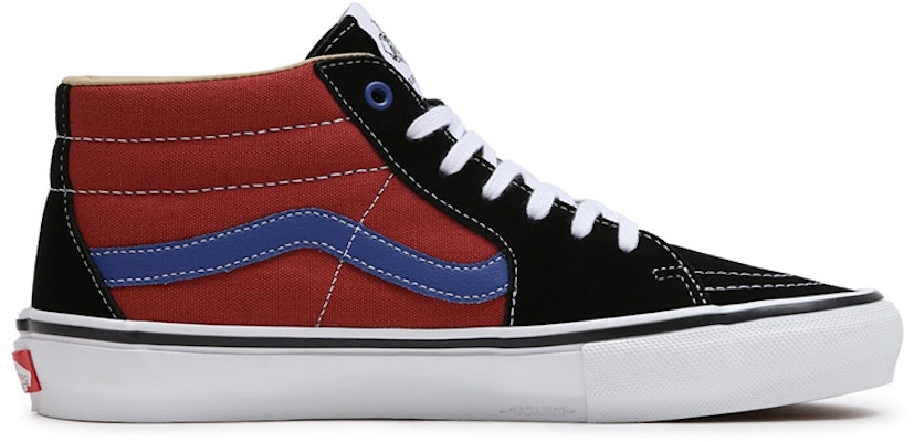 Vans Skate Grosso Mid 'Biru Hitam Coklat' VN0A5FCGAPB Order Vans Skate Grosso Mid 'Biru Hitam Coklat' VN0A5FCGAPB