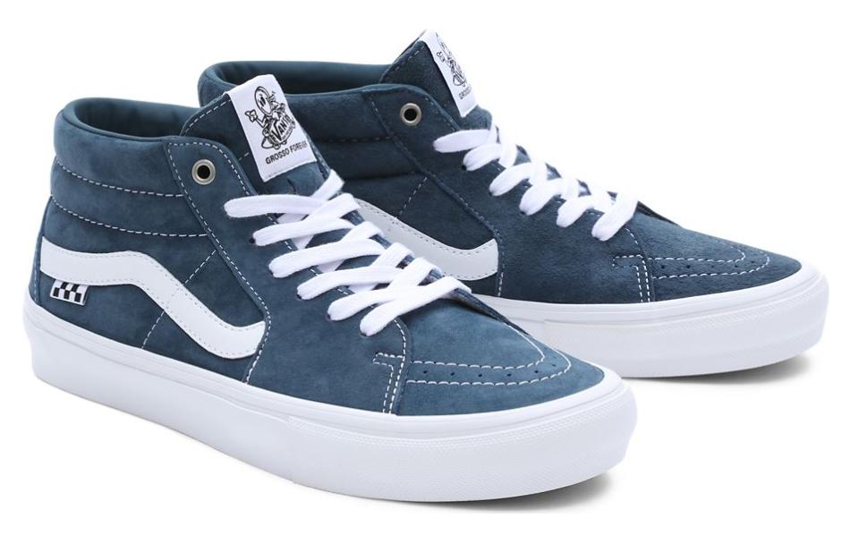 Lookbook Vans Skate Grosso Mid 'Azul Blanco' VN0A5FCGY6Z
