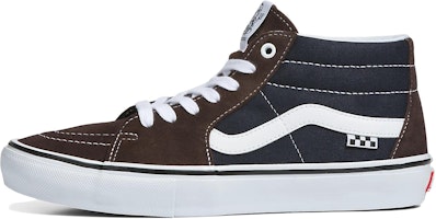 Vans Skate Grosso Mid 'Dark Brown Navy' VN0A5FCGBF7 Vans Skate Grosso Mid 'Dark Brown Navy' VN0A5FCGBF7
