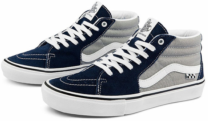 Vans Skate Grosso Mid 'Dress Blues Drizzle' Sepatu Skate Biru Drizzle VN0A5FCGWKN Order Vans Skate Grosso Mid 'Dress Blues Drizzle' Sepatu Skate Biru Drizzle VN0A5FCGWKN