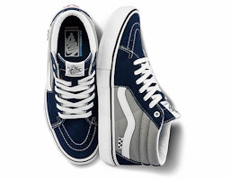 Vans Skate Grosso Mid 'Azul Marino Dress y Gris Drizzle' VN0A5FCGWKN Shop Vans Skate Grosso Mid 'Azul Marino Dress y Gris Drizzle' VN0A5FCGWKN
