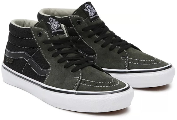 Vans Skate Grosso Mid 'Forest Night' VN0A5FCG98O Lookbook Vans Skate Grosso Mid 'Forest Night' VN0A5FCG98O