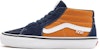 Vans Skate Grosso Mid 'Navy Orange' Lelaki Biru Oren VN0A5FCGYG9